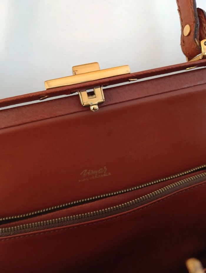Sac en cuir vintage Vimar - photo numéro 9