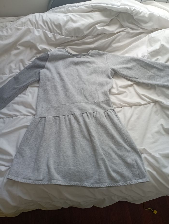 Robe grise manches longues épaisse Kiabi 12 ans 3€5 - photo numéro 3