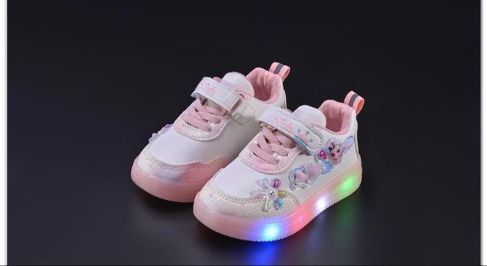 Shoes Barbie with lights for children's - photo numéro 2