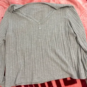 Haut de pyjama gris
