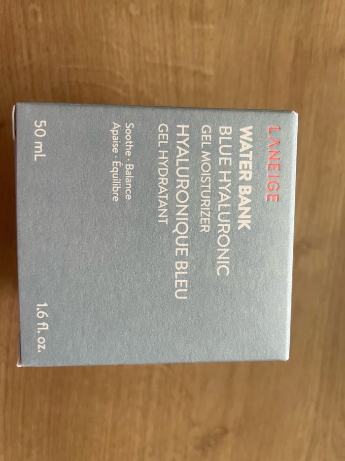 La neige gel hydratant