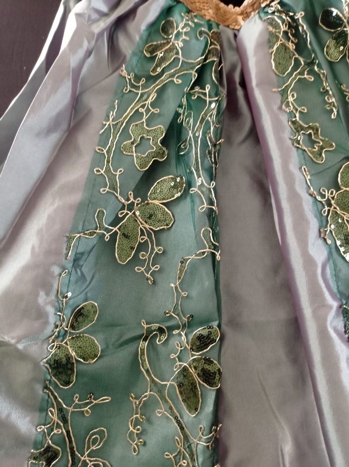 Déguisement robe princesse Anna et accessoires 5ans - photo numéro 3