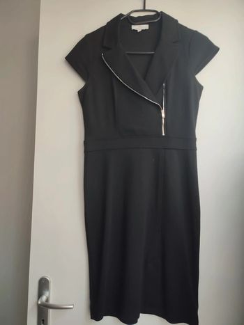 Robe tailleur noire