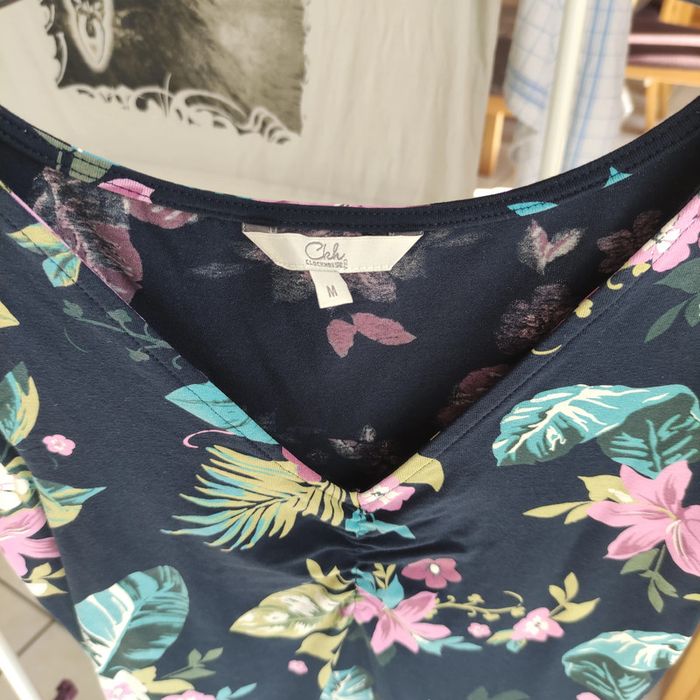 Robe à fleurs clockhouse c&a taille M - photo numéro 9