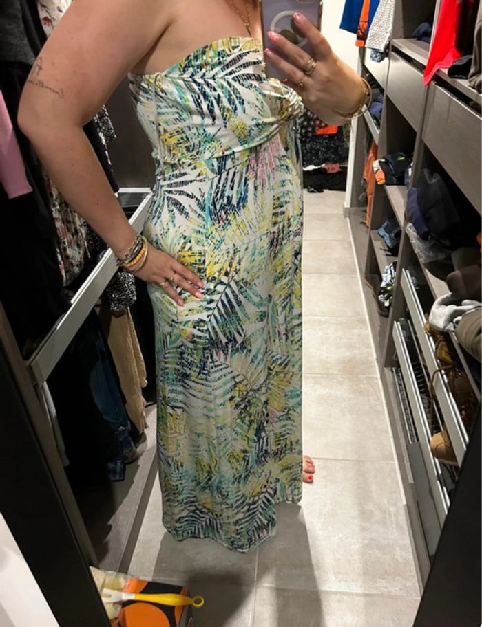 Robe longue d’été Jacqueline Riu T44 - photo numéro 3