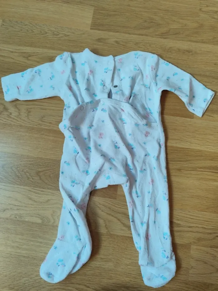 Lot de deux pyjamas 1 mois - photo numéro 3