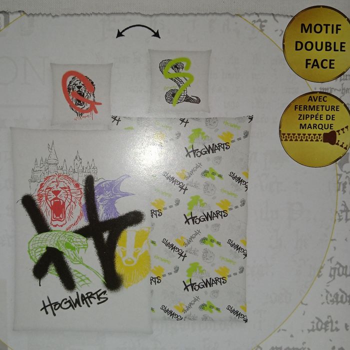 Taie d'oreiller et housse de couette Harry Potter - photo numéro 3