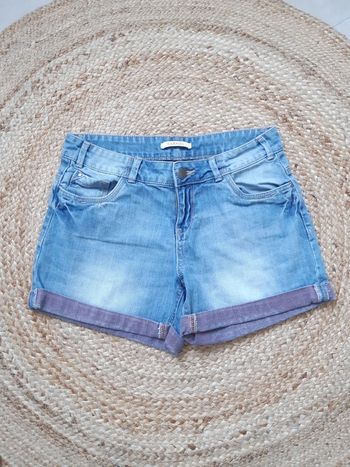 Short en jean Camaïeu