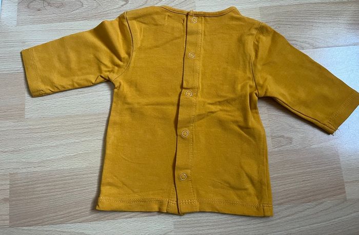 T-shirt manches longues doré 3 ptits chats 1M - photo numéro 4