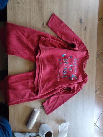 lot de 2 pyjamas jumeaux 3 ans