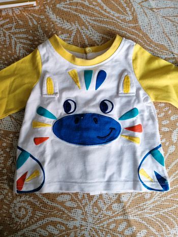 T shirt manches longues 3 mois