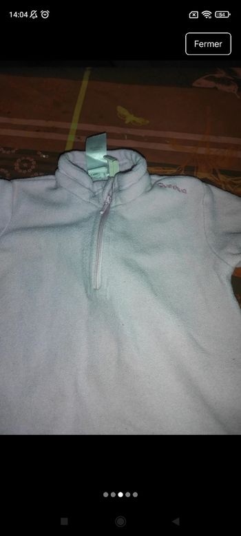 Très beau pull queshua e40