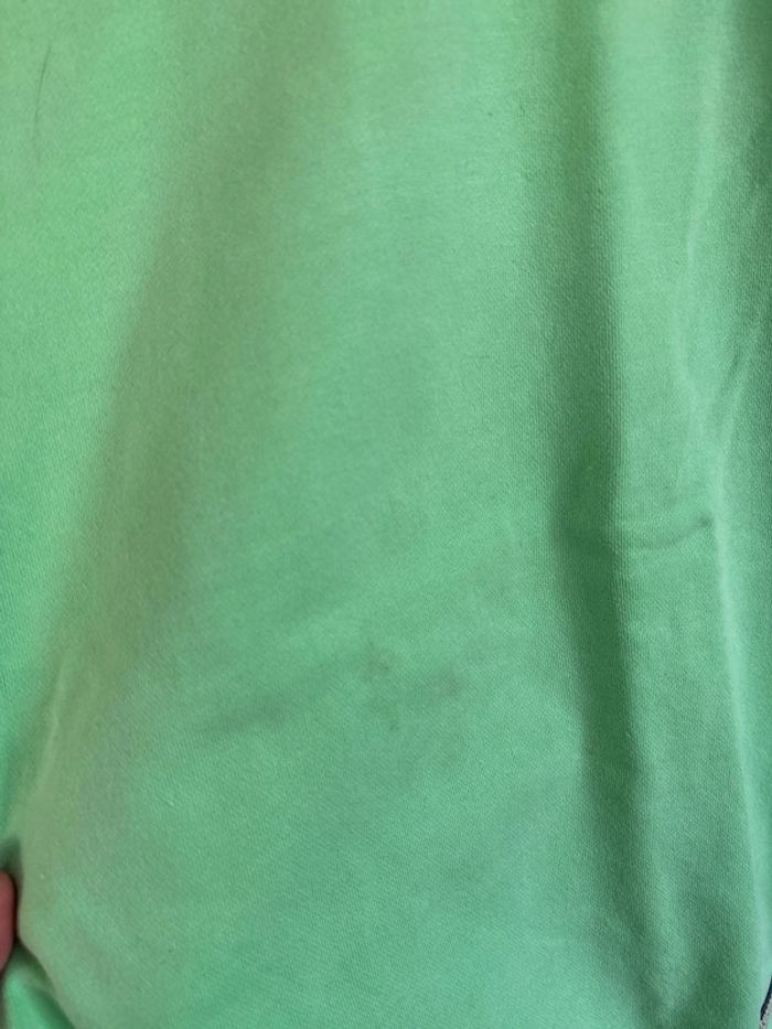 pull vert menthe superdry taille S - photo numéro 4