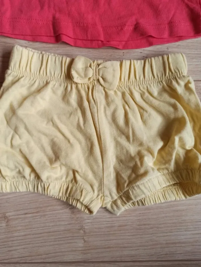 Ensemble short tee-shirt bandeau - photo numéro 2