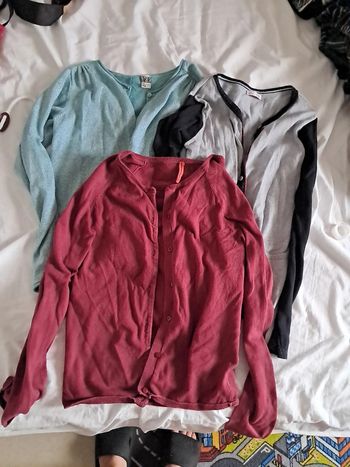 Lot 3 gilets légers