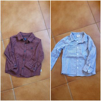 Lot de 2 chemise en 2 ans