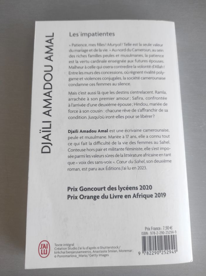 Livre les impatientes - photo numéro 2