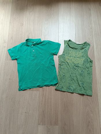 Lot de 2 tee-shirts polo 5 ans OVS