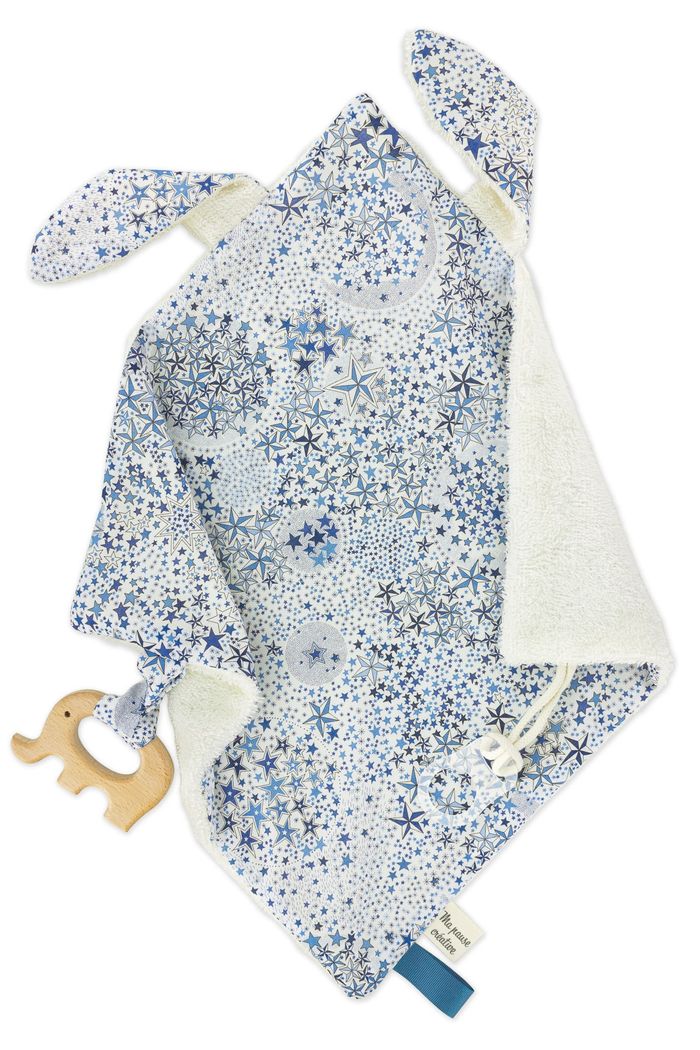 Kit couture doudou lapinou éléphant - photo numéro 3