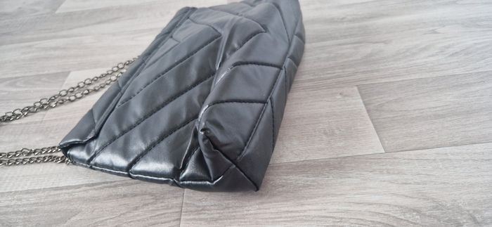 Sac noir matelassé divina - photo numéro 8