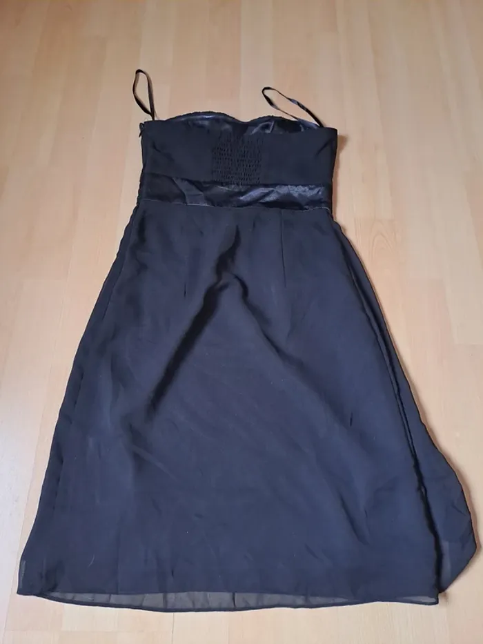 Robe Bustier Noire Etam - Taille XS - photo numéro 2