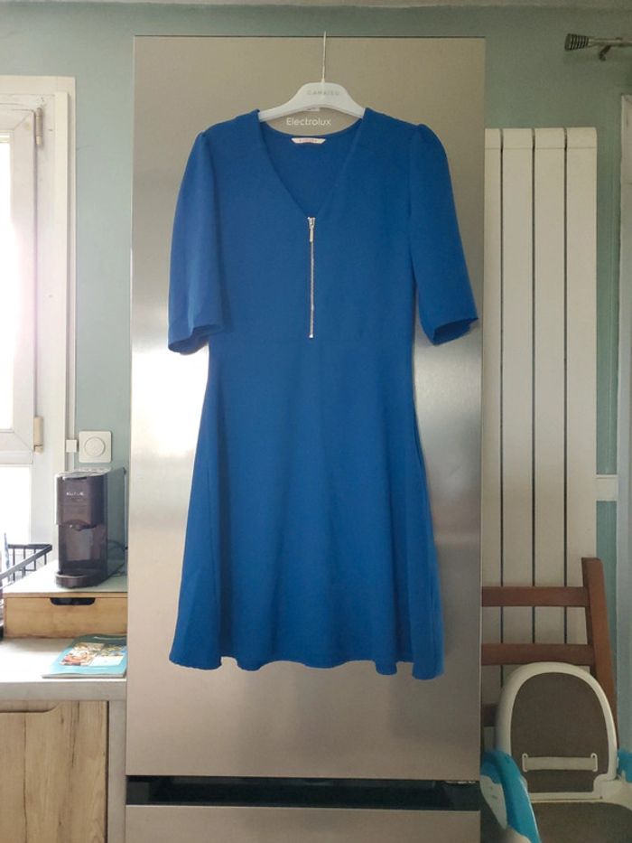Robe bleue Camaïeu 38/40