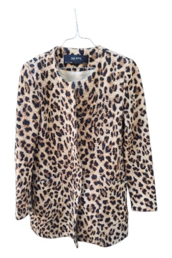Veste léopard Zara Basic – Taille XS