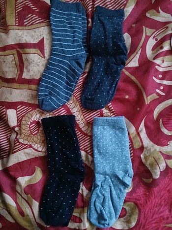 Lot de 4 paires de chaussettes 35/38