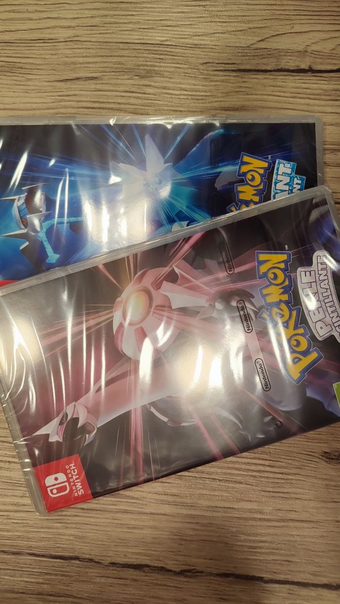 Duo pack pokémon diamant et perle switch neuf - photo numéro 3