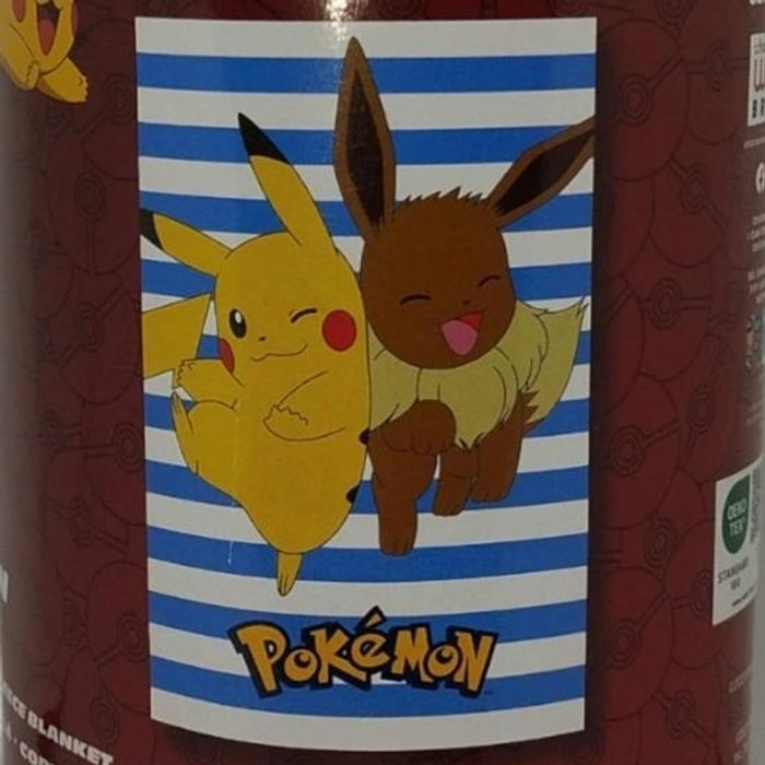 POKEMON - Plaid Polaire Pikachu & Evoli 100% Polyester - 100x140cm - photo numéro 2