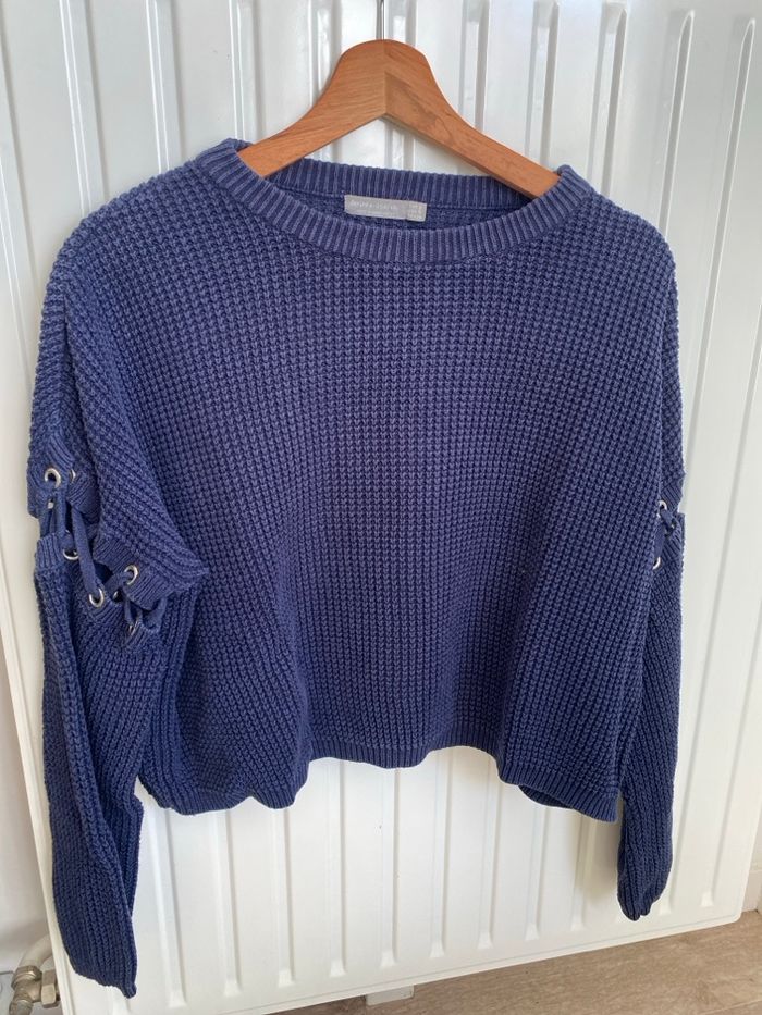 Pull bleu Bershka TS