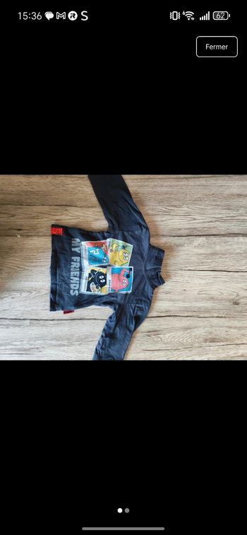 Sous pull barbapapa 9 mois