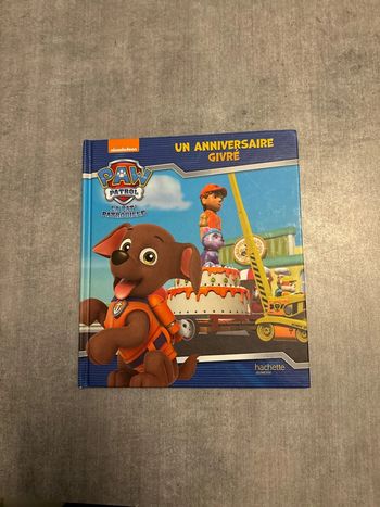 Livre Pat’Patrouille, un anniversaire givré