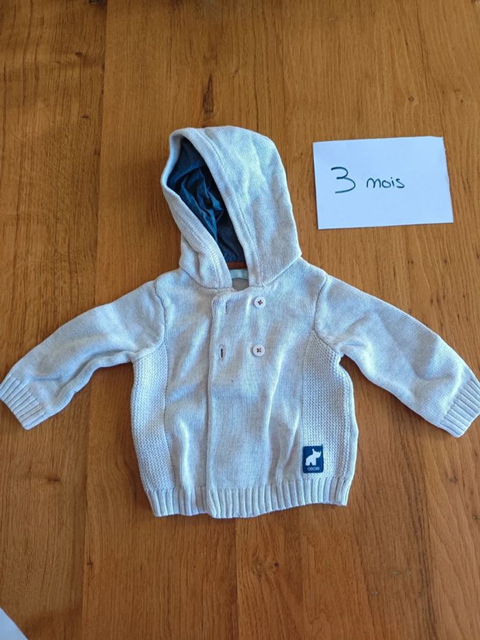 Gilet 3mois obaibi