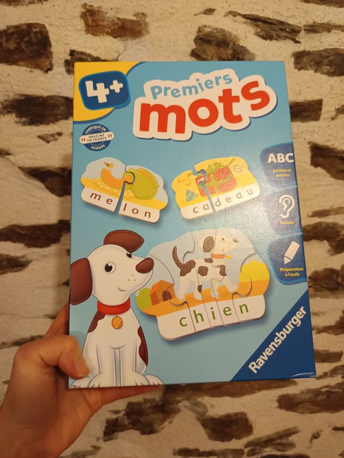 Jeu puzzle Premiers mots