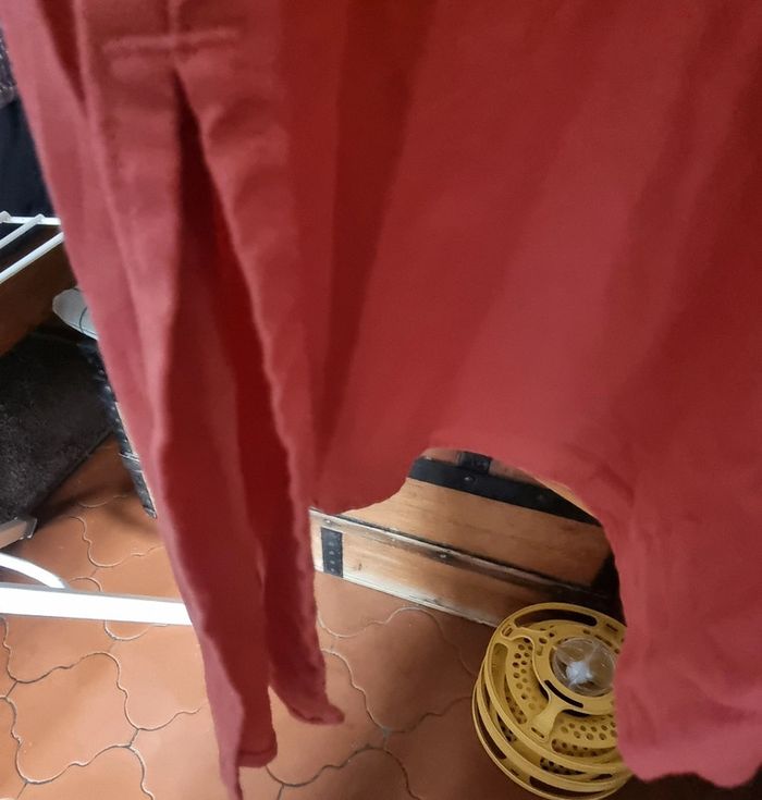 Robe longue en lin de bon prix collection en 50 jamais portee - photo numéro 5