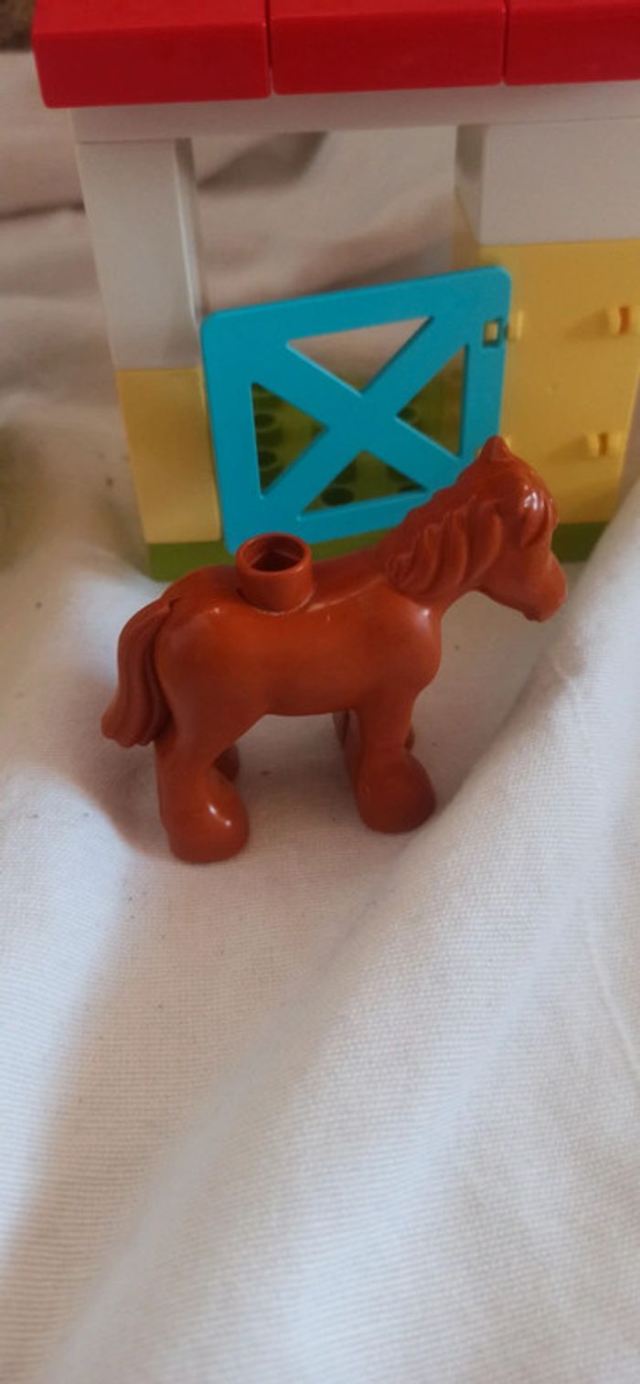 Écurie lego duplo avec chevaux - photo numéro 9