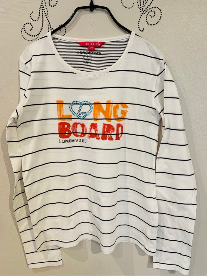 Tee-shirt Longboard 16 ans 162 cm