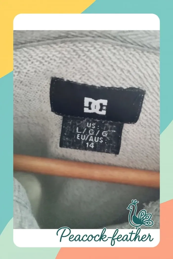 Sweat gris DC 14ans /S - photo numéro 9