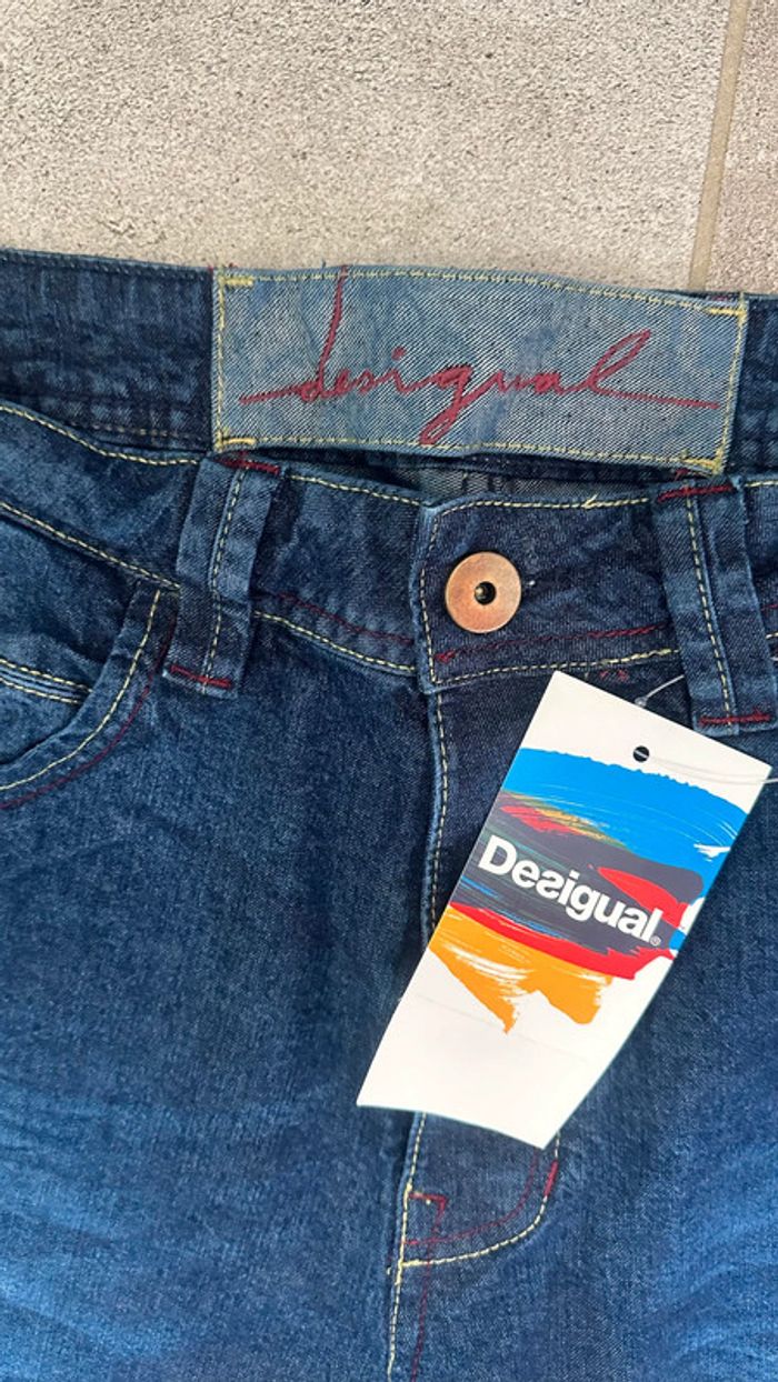 neuf étiqueté 🤩 sublime jean Desigual 40 une véritable pépite - photo numéro 2