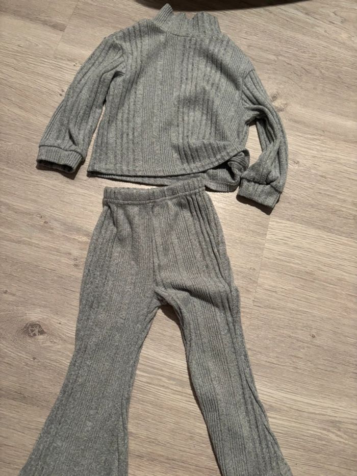 Ensemble fille 3 ans gris Shein