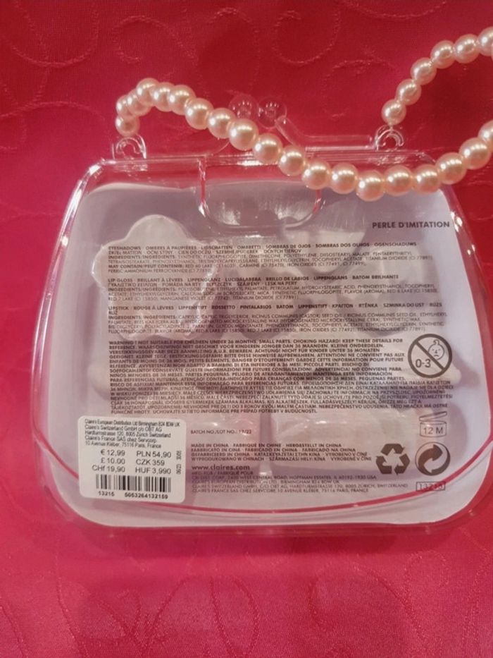 Coffret maquillage enfant perle neuf Claire's - photo numéro 4