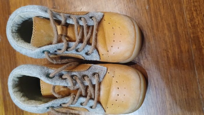 Chaussure montante beige - photo numéro 2