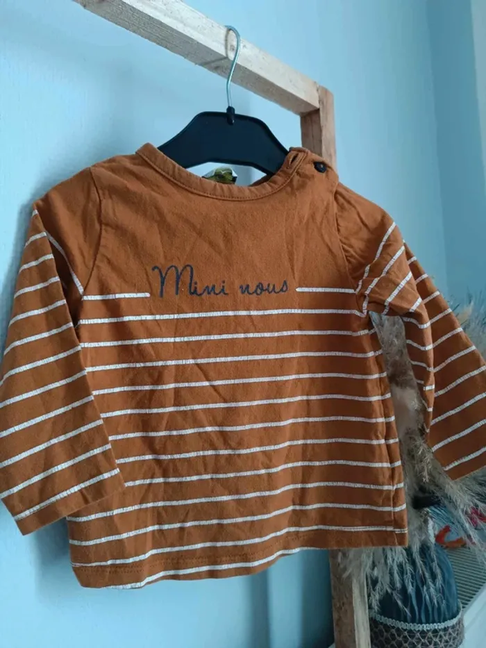 Tshirt manche longue Tape à l'oeil 18 mois