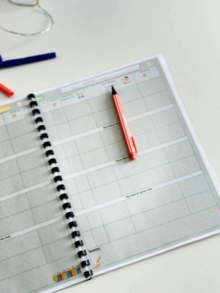 Cahier Journal Enseignant : 1 jour par page - photo numéro 7
