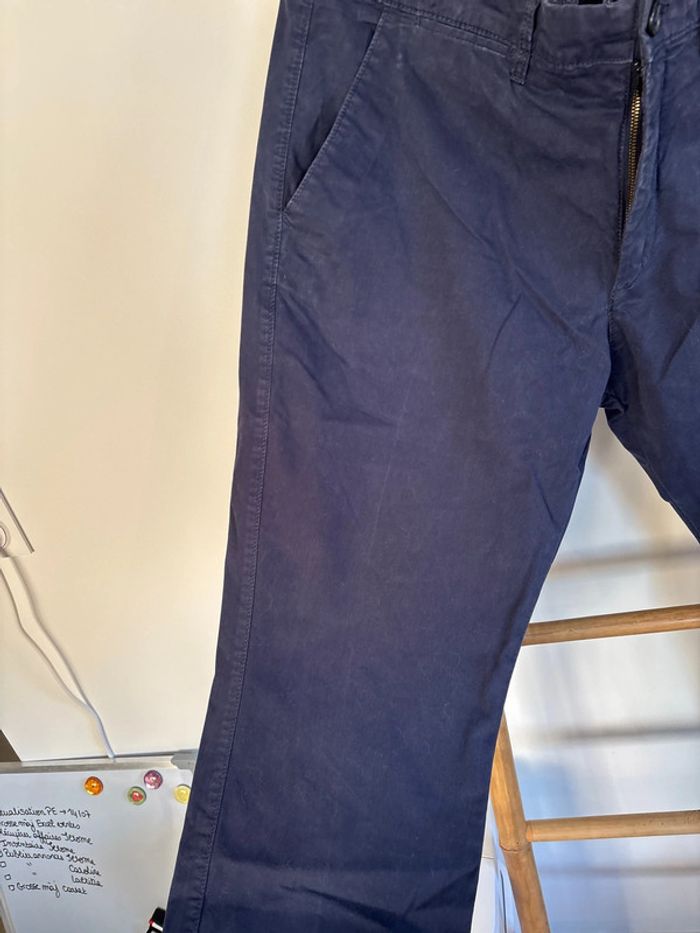 Pantalon chino bleu marine celio taille 48 - photo numéro 6
