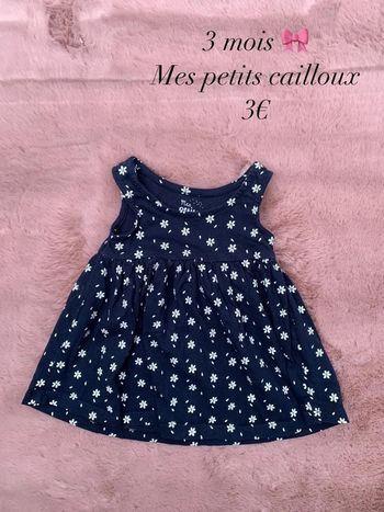 Robe 🎀 3 mois