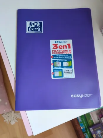Cahier violet Oxford