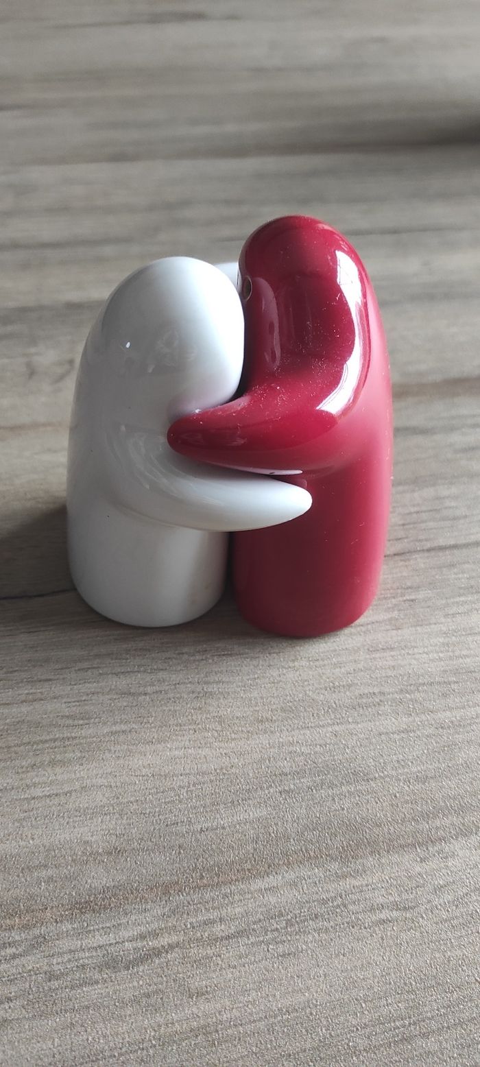 Salière poivrière amoureux