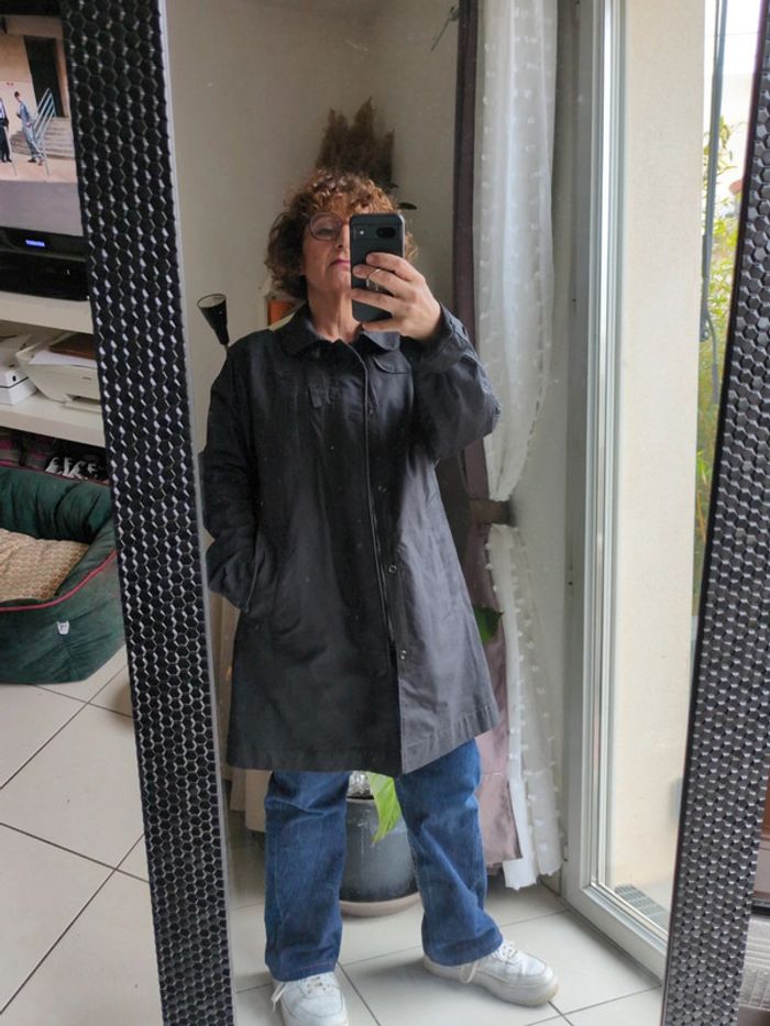 Trench coton noir G star raw XL - photo numéro 19